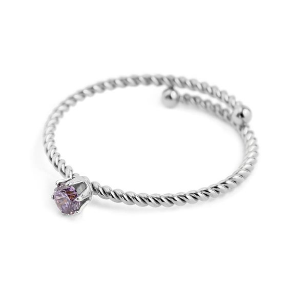 Anello Marlù Donna Time to in Acciaio Cristallo 18AN116P-S - 18AN116P-S